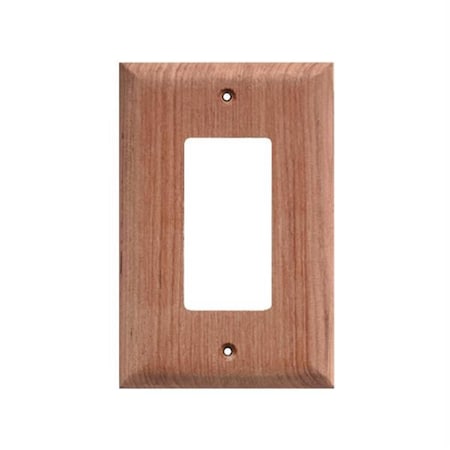 Teak Ground Fault Outlet Cover-Receptacle Plate, 2PK